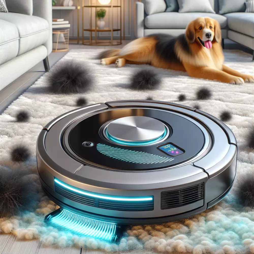 robotický vysavač na psí chlupy recenze