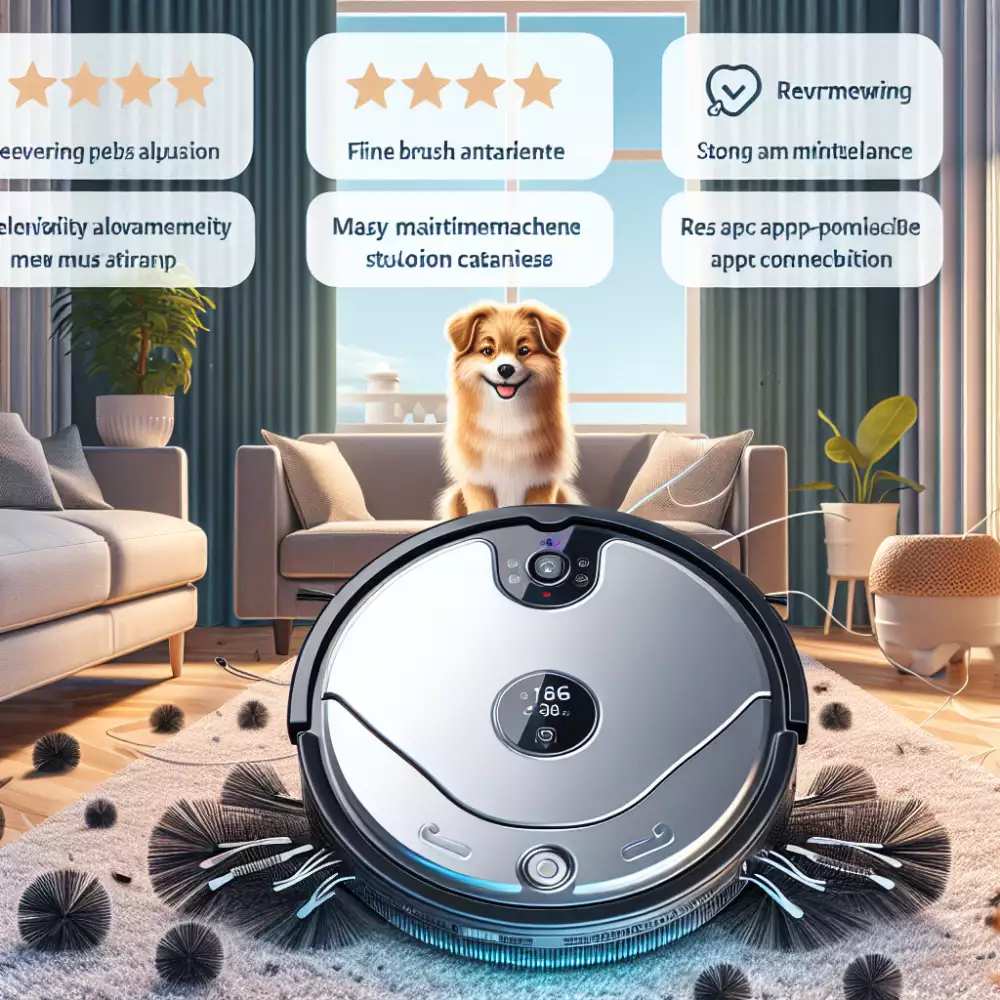 robotický vysavač na psí chlupy recenze