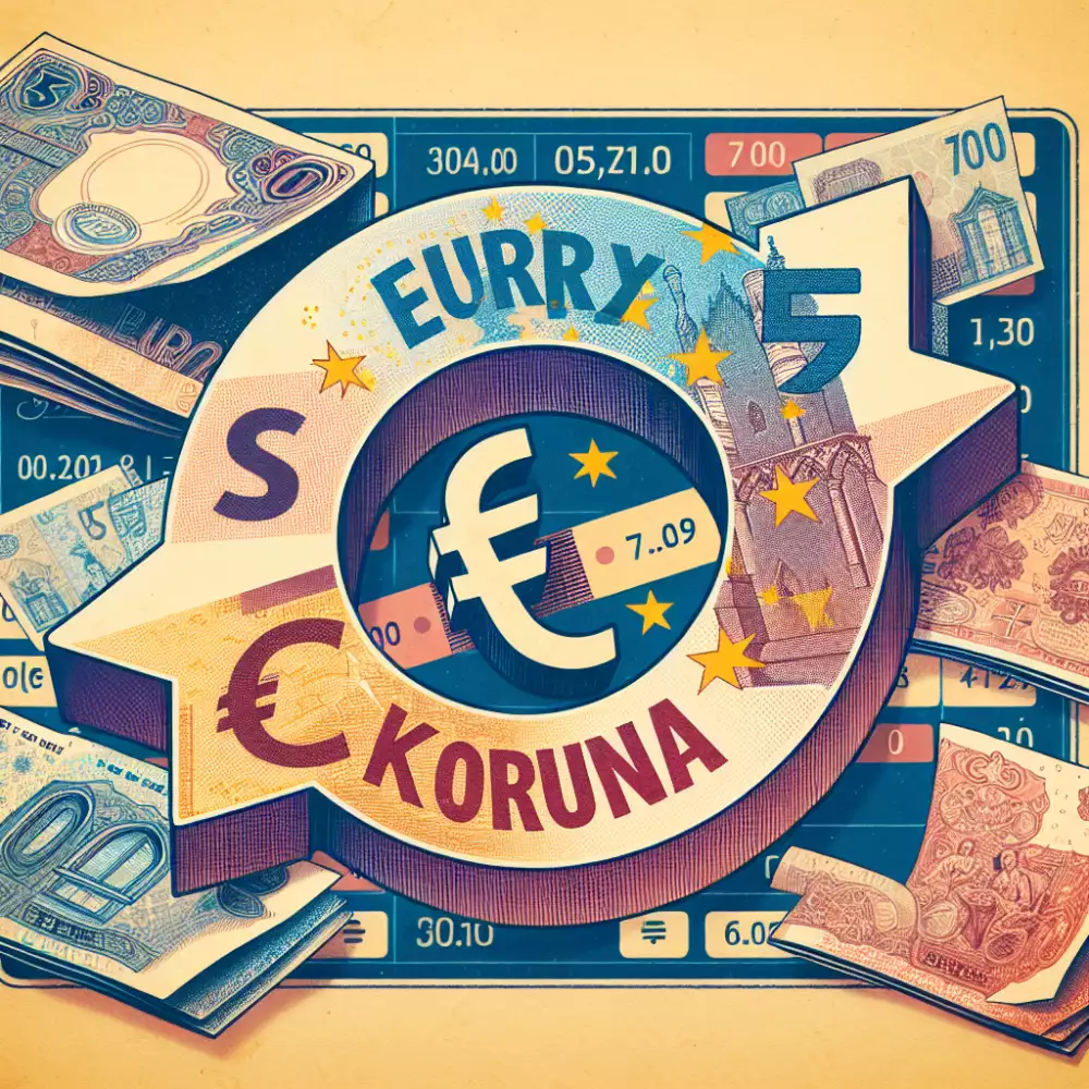 7 eur to czk