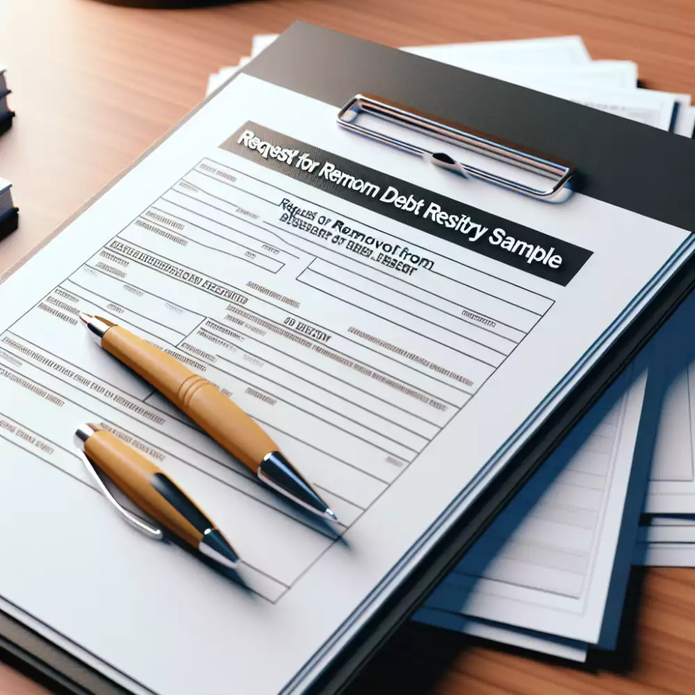 žádost o vymazání z registru dlužníků vzor